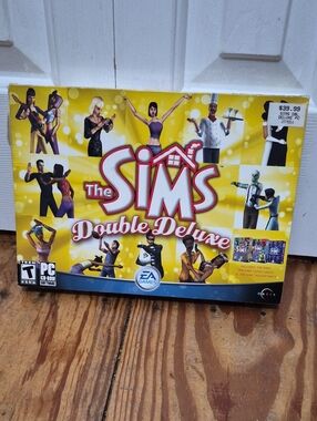 EA The Sims: Double Deluxe (Yellow) - PC Game With Manuals